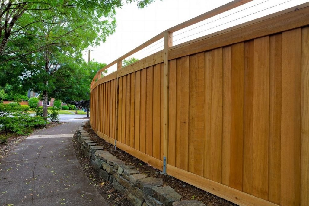 timber fencing